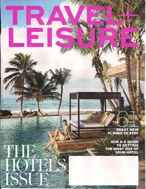 Travel + Leisure Cover 2013