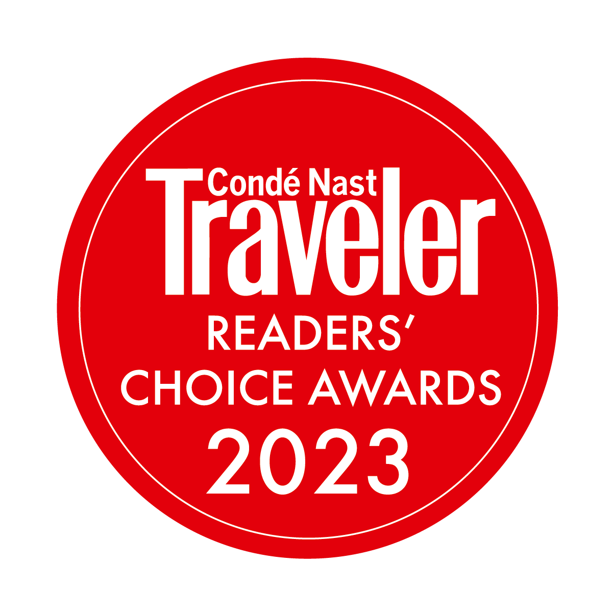 Conde Nast Travel Reader's Choice 2023
