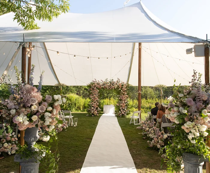 Outdoor Weeding Altar
